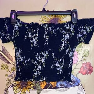 Floral Crop Top